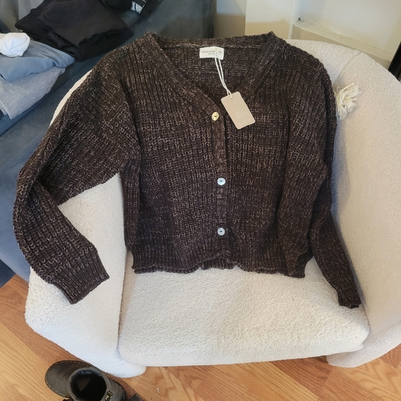 NWT Indigo Luna Helga Cardigan- Coffee - Picture 3 of 4